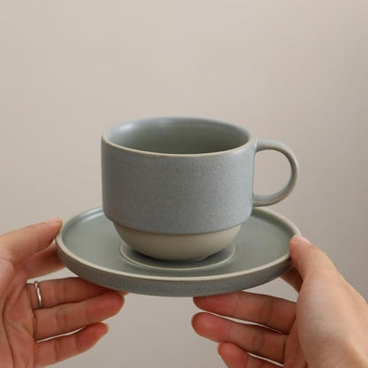 Little minimalist ceramic pottery tea cup - Image 3