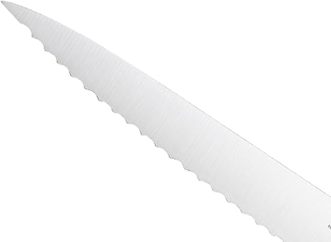 Mercer Culinary M23408 Millennia Black Handle, 8-Inch Wavy Edge, Utility Knife - Image 2
