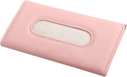 Carstuus Pink Sun Visor Car Tissue Holder, Cute Car Accessories - Image 4