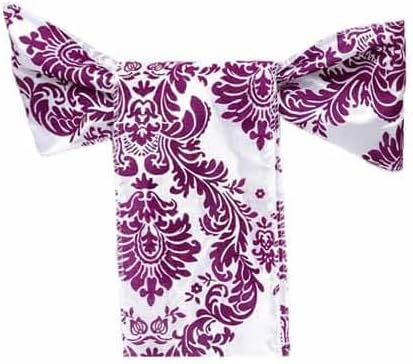 Efavormart 5pc x Damask Flocking Chair Sash - Image 7