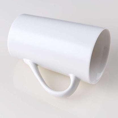 2 Pack 16 OZ Coffee Cup Simple Pure White Ceramic Cup Plain Large Tall White - Image 7