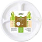 10" Round 3 Compartment Round Bagasse Plate, 750 Pack