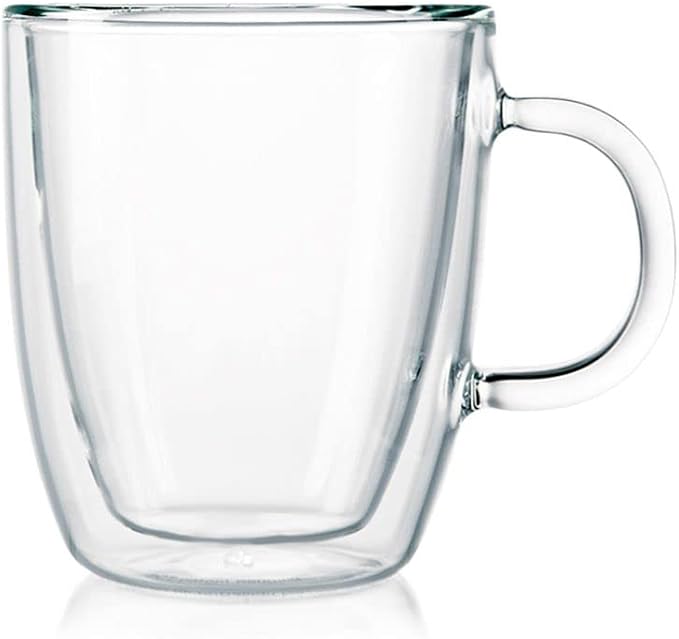 Bodum 10oz Bistro Double Wall Insulated Mug, High-Heat Borosilicate Glass - Image 5