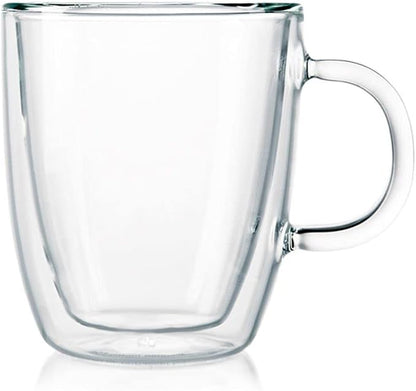 Bodum 10oz Bistro Double Wall Insulated Mug, High-Heat Borosilicate Glass - Image 5