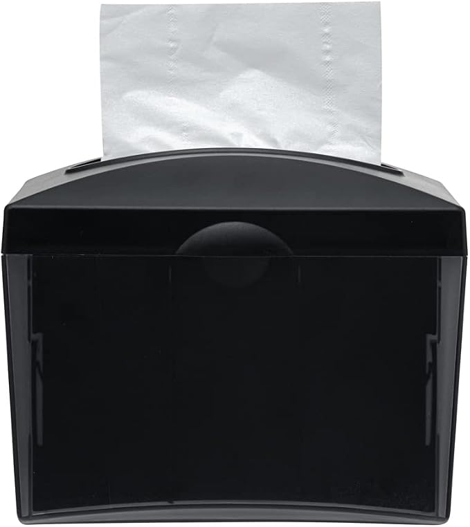 Restaurantware 7.5 x 6 x 6.3 Inch Napkin Holders 1 Rectangle Napkin Dispenser - Image 9