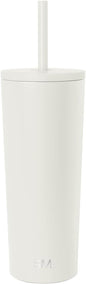 Simple Modern Iced Coffee Tumbler, Insulated | 24oz | Cream | Reusable by Unknown