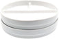 Elk and Friends Kids 6.7” Porcelain White Plates | Divided Plates | Suitable for Kids/Toddlers | Microwave & Dishwasher Safe | Non Slip | Snack Dishes | 2 Pack
