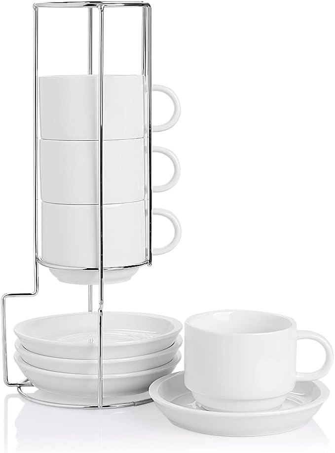 Sweejar Porcelain Cappuccino Cups by Sweejarco1949
