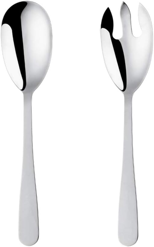12 Inches Stainless Steel Salad Server Sets by Unknown