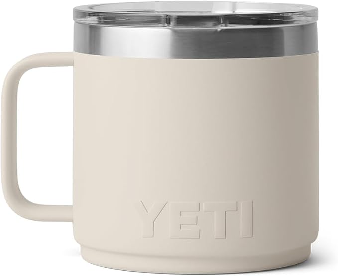 YETI Rambler 14 oz Ceramic Lined Stackable Mug, Vacuum Insulated, Stainless - Image 8