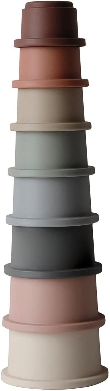 mushie Stacking Cups Toy | Made in Denmark by mushie