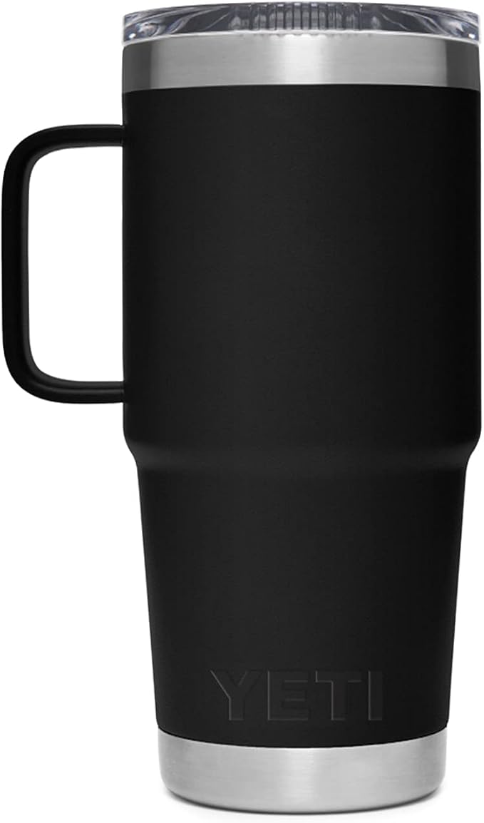 YETI Rambler 20 oz Travel Mug, Stainless Steel, Vacuum Insulated - Image 5