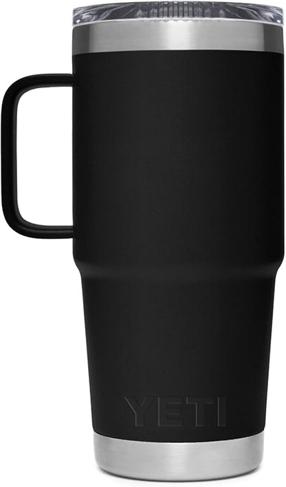 YETI Rambler 20 oz Travel Mug, Stainless Steel, Vacuum Insulated - Image 5