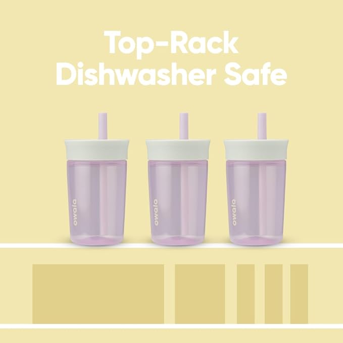 Owala Tumbler Kids Plastic Water Bottle 15 oz Unicorn | Spill-Resistant Lid | - Image 5