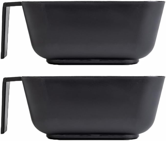 Hair Color Bowl Set 2 Pack Hair Dye Mixing Bowl by KALLORY