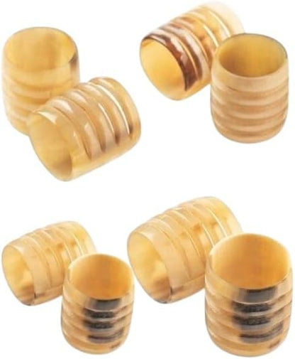 Classic Handmade Resin Napkin Rings Set, Dining Table Holders by Shafa+impex