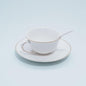 Bone China Tea Cup and Saucer Set by STAREARTH