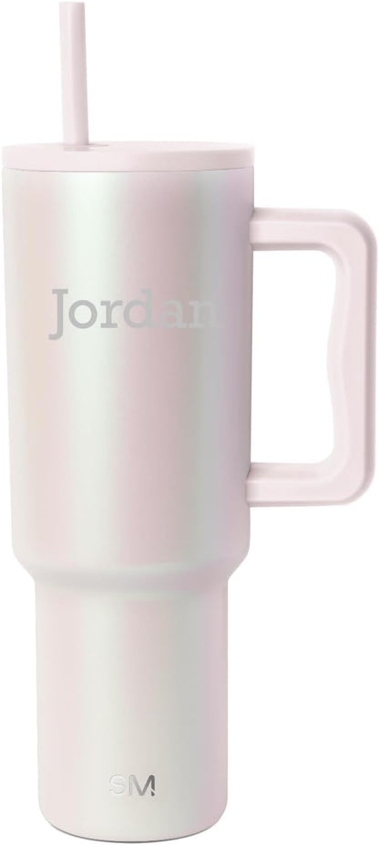 Simple Modern Personalized Tumbler by Unknown