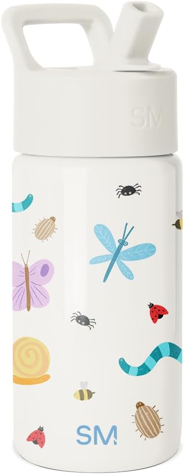 Simple Modern Kids Water Bottle & Toddler Cup | 14oz | Cute Critters | by Unknown