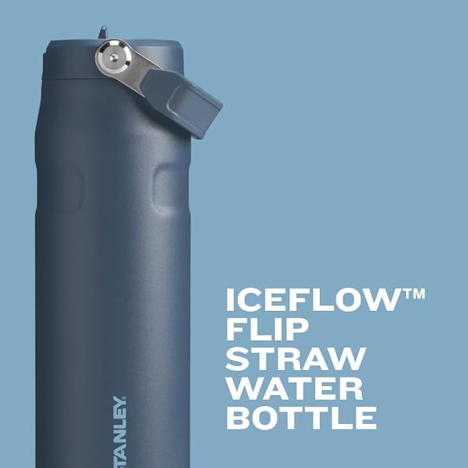 Stanley IceFlow Flip Straw 2.0 Water Bottle 24 oz | Built-In Straw - Image 6