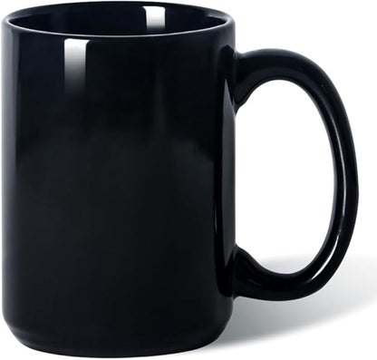 16 OZ Coffee Mug, Classic Blank Ceramic Cup by Smilatte