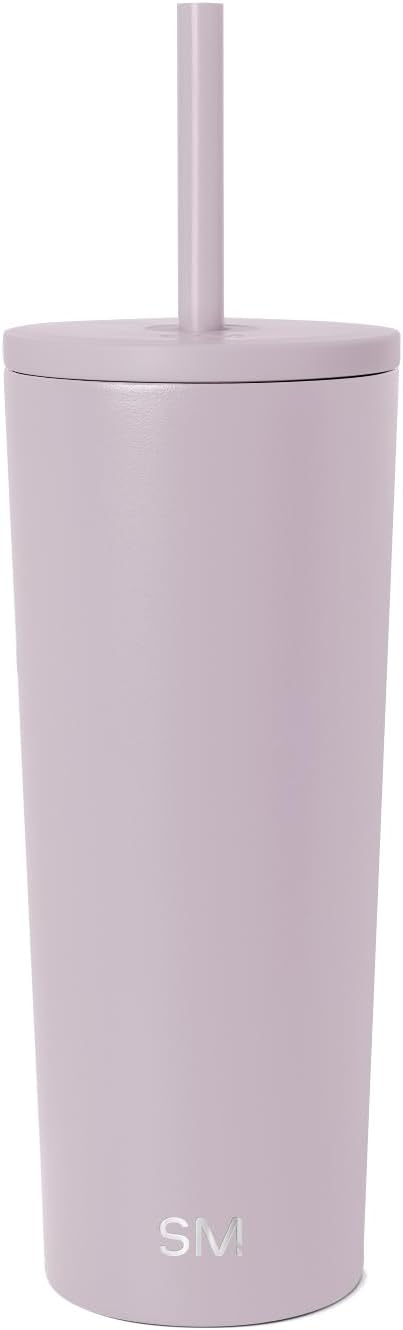 Simple Modern Iced Coffee Tumbler, Insulated | 24oz | Lavender | Reusable by Unknown