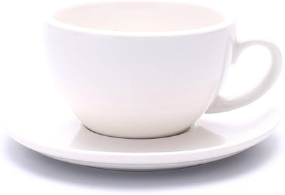 Coffeezone Cappuccino Barista Cup and Saucer Latte Art & Americano, New Bone by Coffeezone