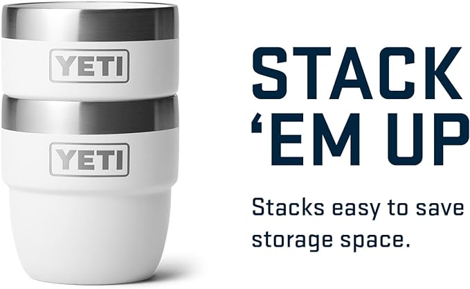 YETI Rambler 4 oz Stackable Cup, Stainless Steel, Vacuum Insulated - Image 5