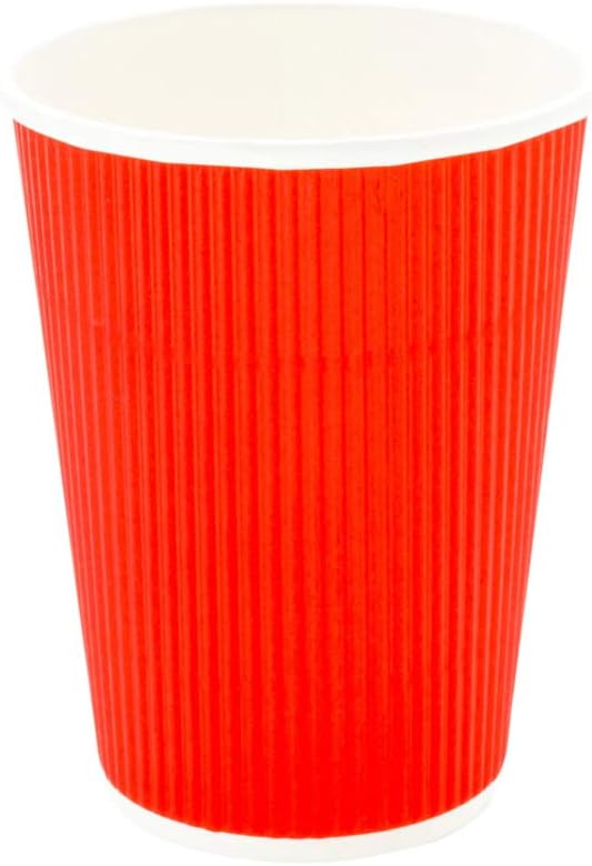 Restaurantware Coffee Cups 500 Pack of 12 oz Ripple Wall Insulated Coffee Cups - Image 8