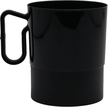 Party Essentials 8-Ounce Hard Plastic Coffee Cup/Tea Mug by PartyEssentials