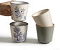 Ceramic Matcha Tea Cups Set of 4, 6 oz Japanese Tea Cup, Handcrafted, No Handle by SYJANHOME