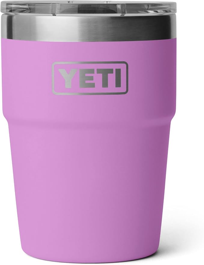 YETI Rambler 16 oz Stackable Tumbler, Vacuum Insulated, Stainless Steel by YETI