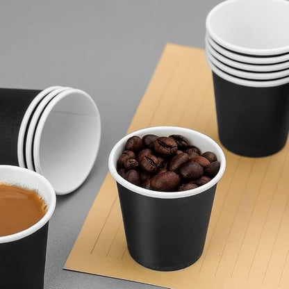 50 Packs Disposable Mouthwash Cups, 3 oz Bathroom Paper Cups | Espresso - Image 6