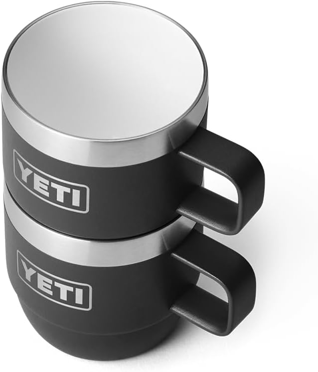 YETI Rambler 6 oz Stackable Mug, Stainless Steel, Vacuum Insulated - Image 7