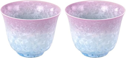KAMMAK Japanese Tea Cups, 3.4 Oz Small Handmade Ceramic Teacups, Loose Leaf and by KAMMAK