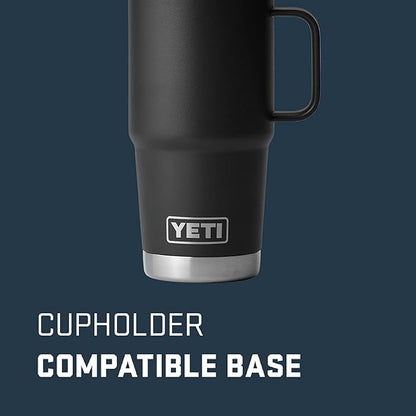 YETI Rambler 20 oz Travel Mug, Stainless Steel, Vacuum Insulated - Image 2