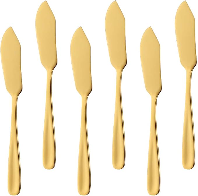 Stainless Steel Cheese Dessert Knives, Breakfast Butter Knife, Slicer Sandwich by Unknown