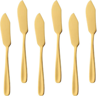 Stainless Steel Cheese Dessert Knives, Breakfast Butter Knife, Slicer Sandwich by Unknown