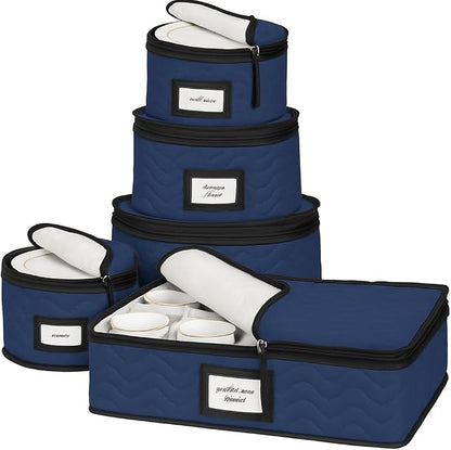 China Storage Containers 5-Piece Set Moving Boxes, Quilted Microfiber | by HOLDN%E2%80%99STORAGE