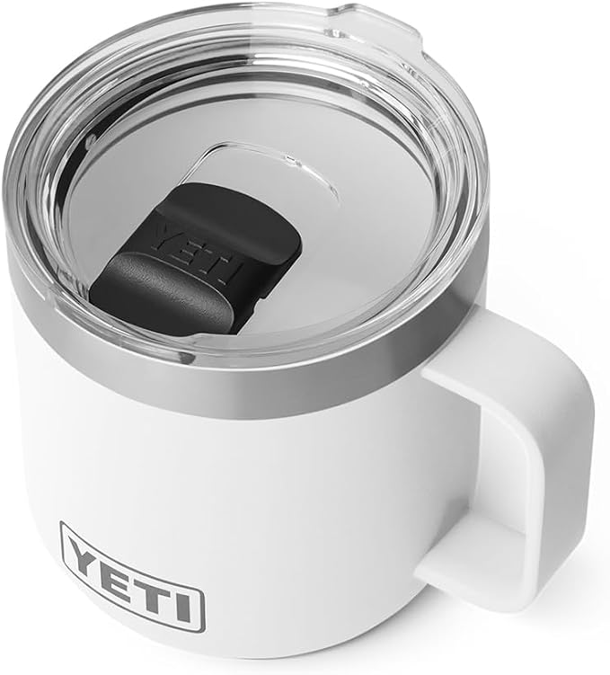YETI Rambler 14 oz Ceramic Lined Stackable Mug, Vacuum Insulated, Stainless by YETI