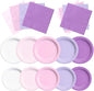CMUSKO Butterfly Birthday Decorations-150Pcs Light Purple Pink Plates and by CMUSKO