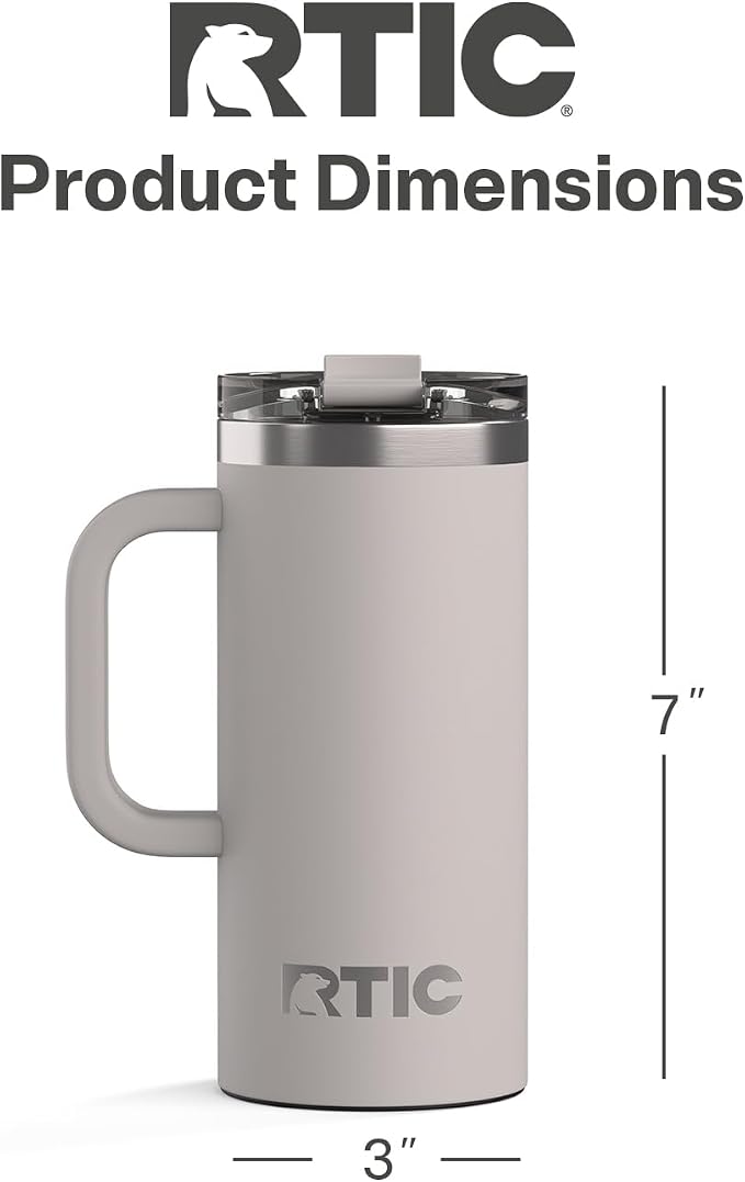 RTIC 16oz Road Trip Travel Mug - Image 4