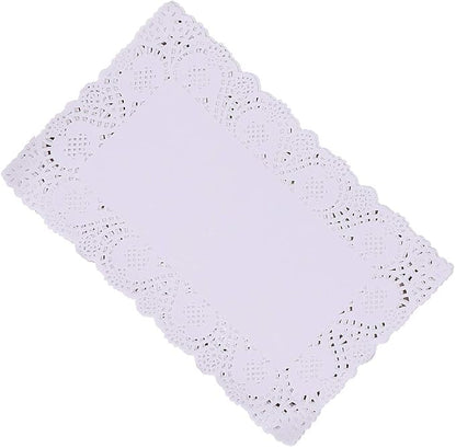 White Lace Paper Doilies - Image 2