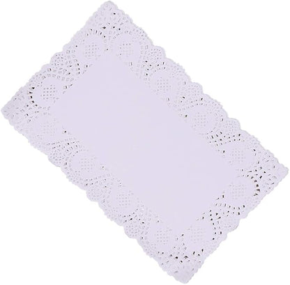 White Lace Paper Doilies - Image 2