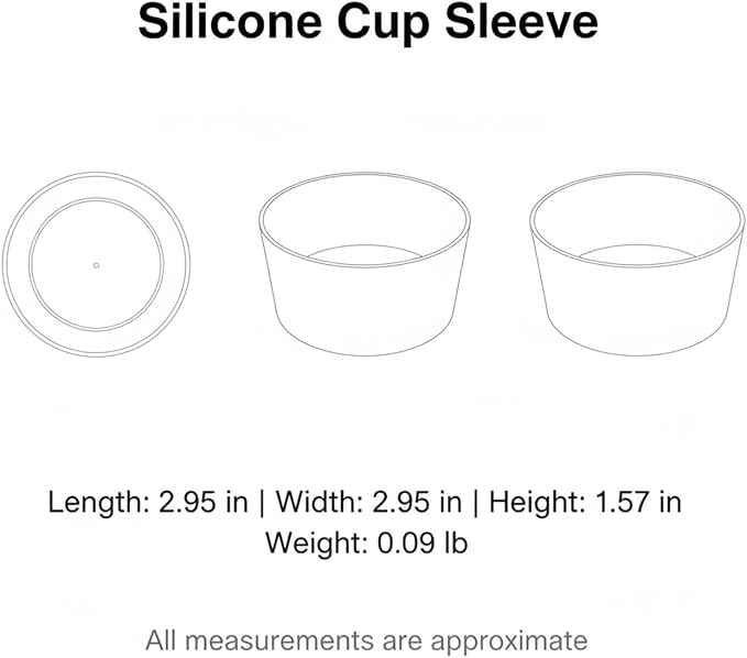 Silicone Grip Sleeve for 16-20oz Handleless Mugs & Tumblers - Image 7