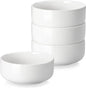 MALACASA 24 OZ Ceramic Bowls Set of 4, Dishwasher Microwave Oven Safe, Series by MALACASA