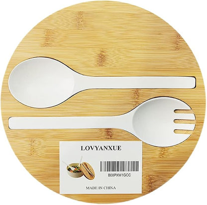 LOVYANXUE Bamboo Fiber Salad Bowl - Image 7