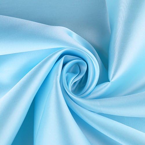 10PCS Baby Blue Satin Table Runner 12 x 108 Inches - Image 4