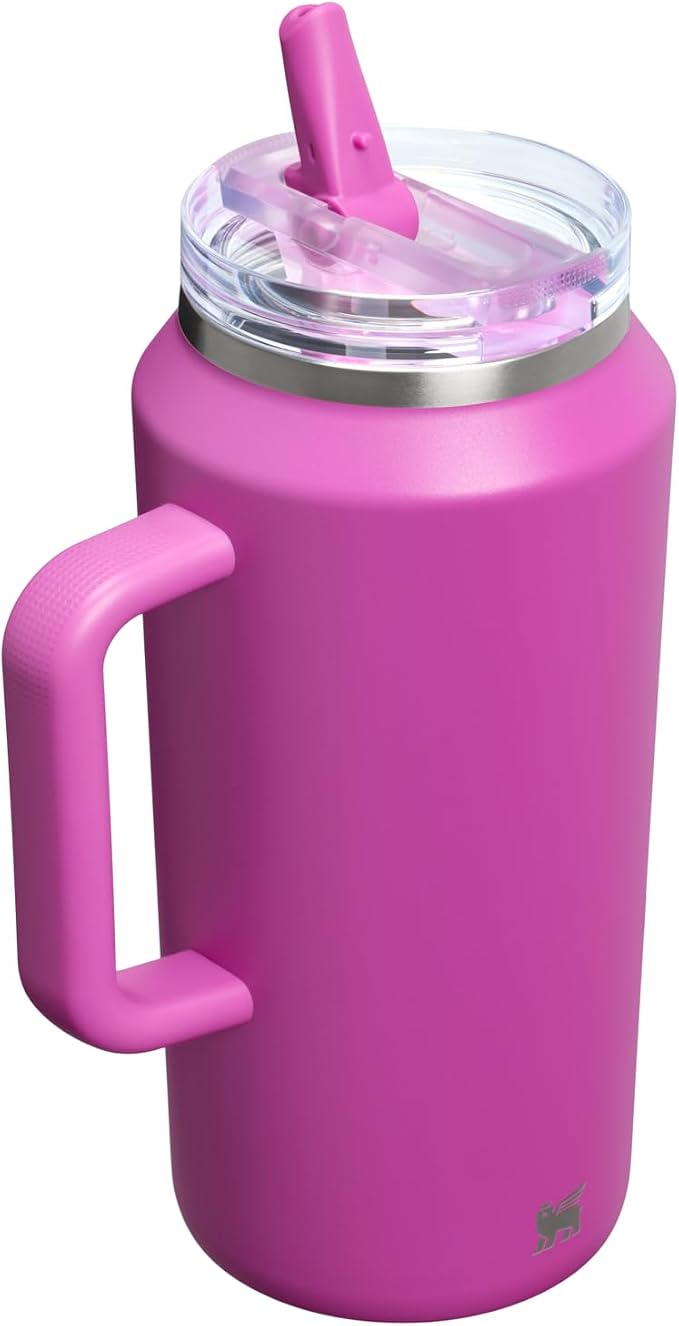 STANLEY Quencher ProTour Flipstraw Tumbler, 64 oz, Dark Blossom | Built-In - Image 3