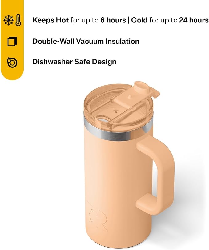 RTIC 16oz Road Trip Travel Mug - Image 3